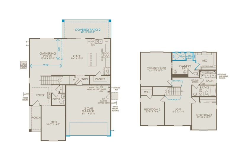 Waterville Floor Plan