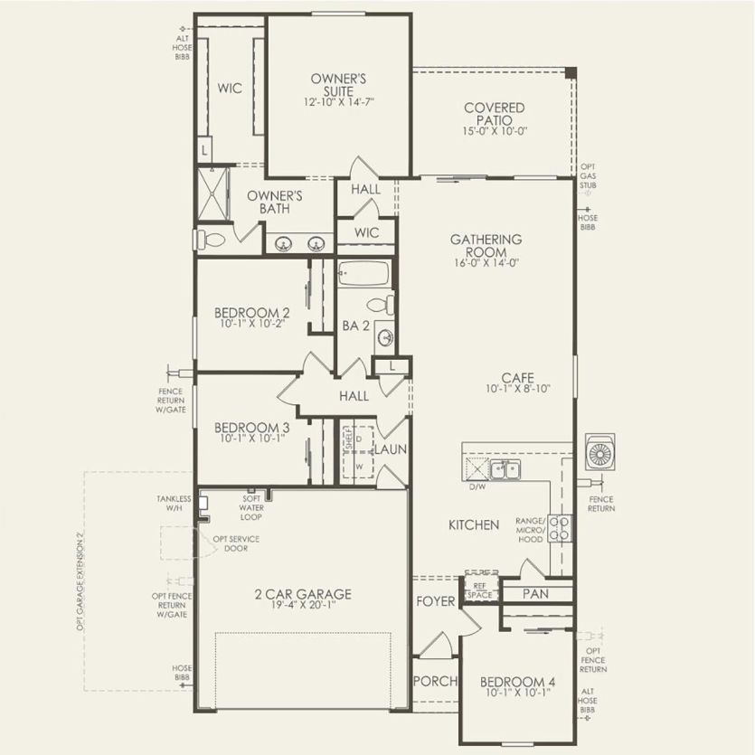 First Floor 4 br / 2 ba