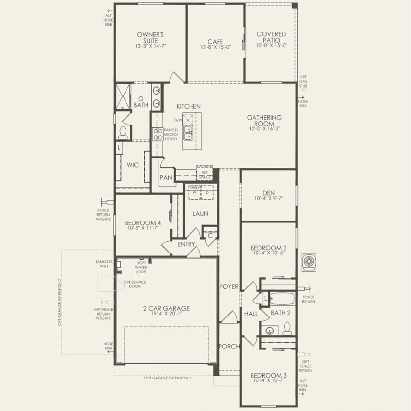 First Floor 4 br / 2 ba