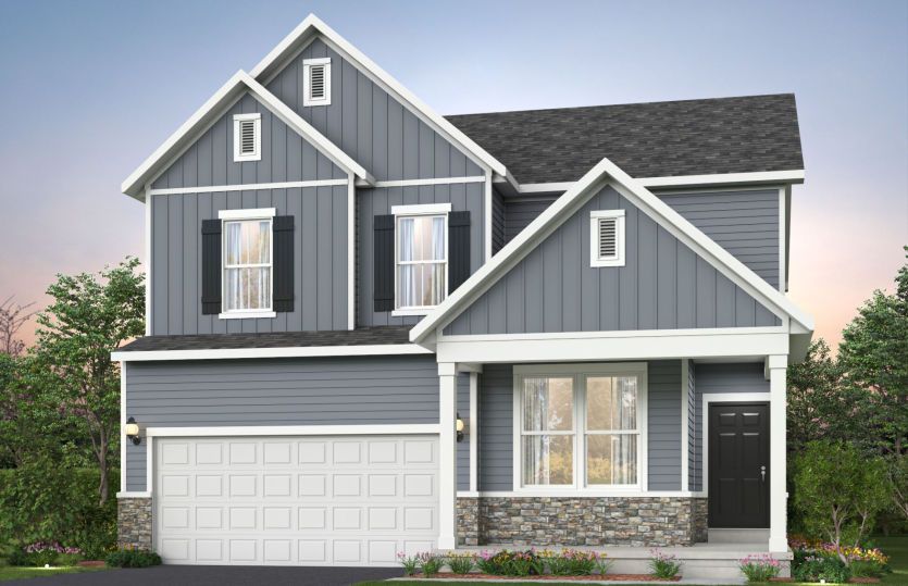 Dakota - Arrowhead at Evans Farm: Lewis Center, Ohio - Pulte Homes