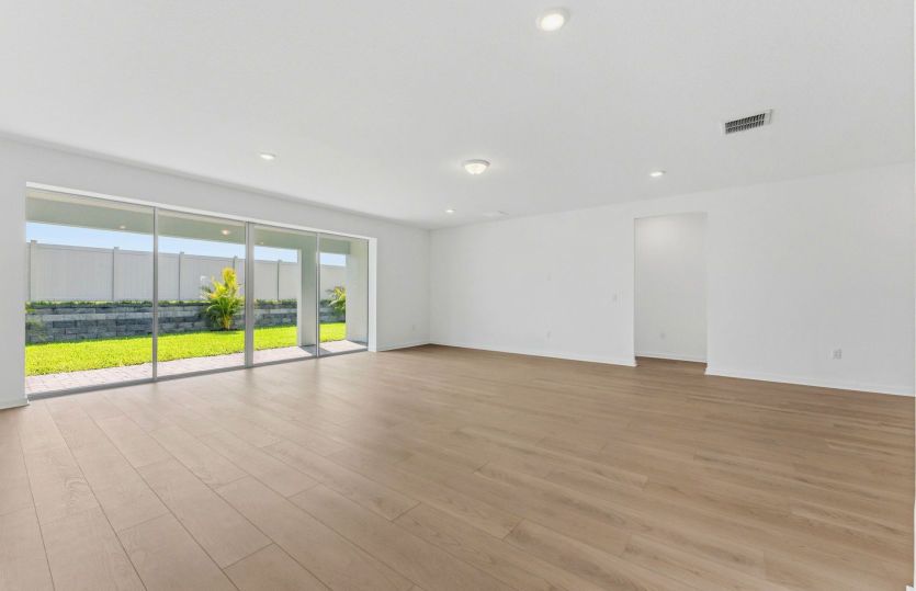 Gathering Room w/Pocket Sliding Glass Door