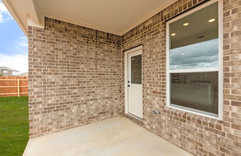 Covered Back Patio