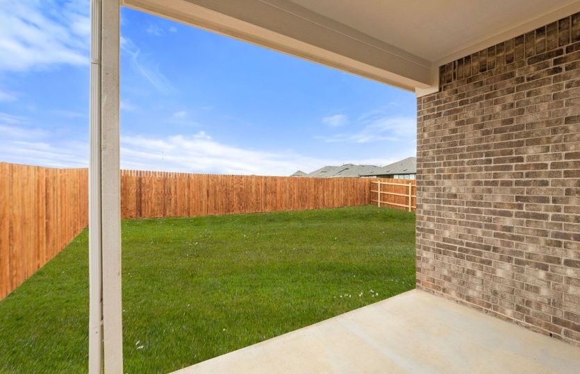 Covered Back Patio