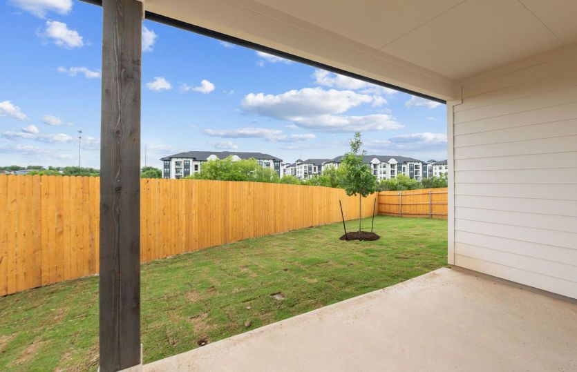 Covered Back Patio