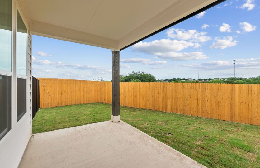 Covered Back Patio