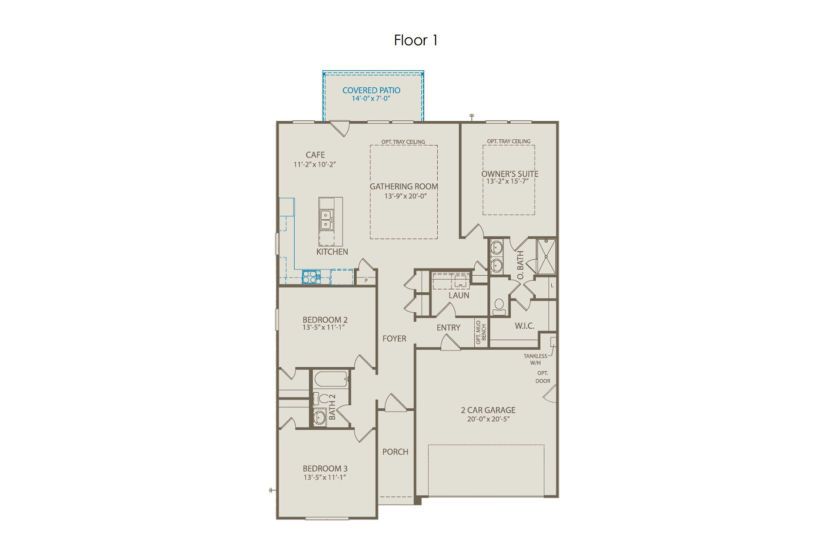 Floor plan for home