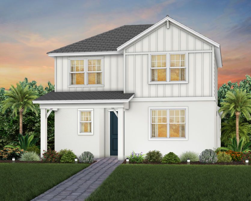 Elevation FH101 Farmhouse Spare Dark Knight