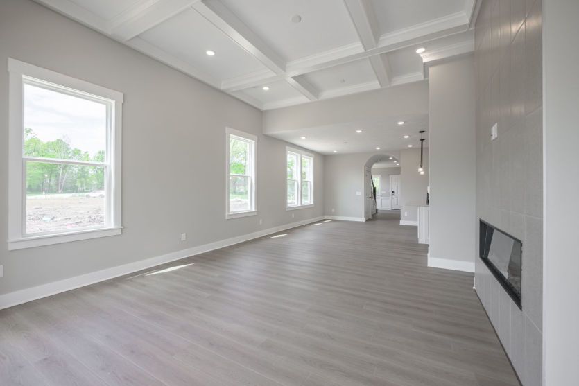 Spacious Gathering Room that Opens to the Optional Sun Room