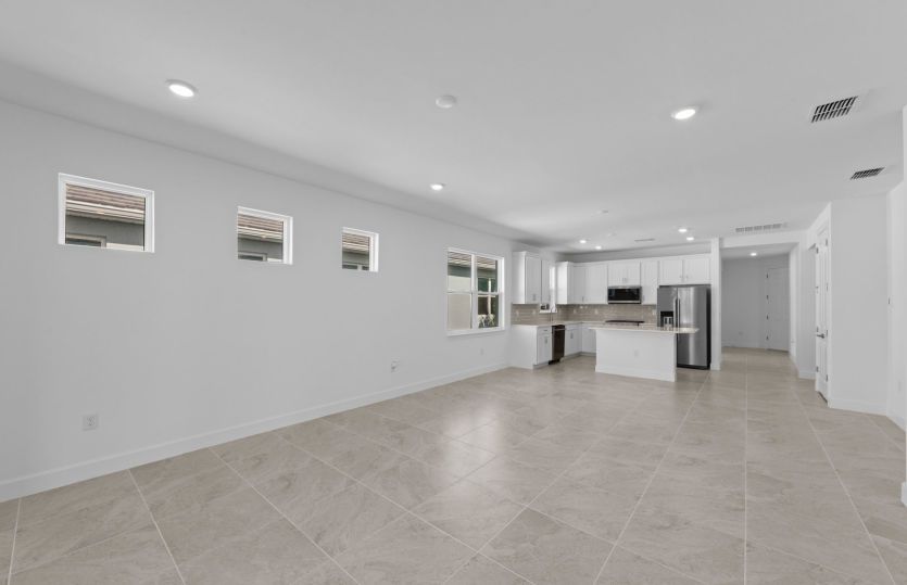 Spacious gathering room