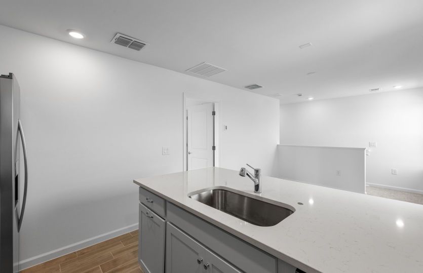 ADU Kitchen overlooking gathering room
