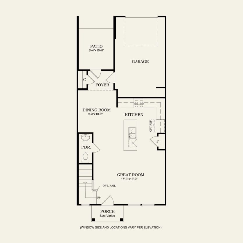 First Floor 3 br / 2.5 ba