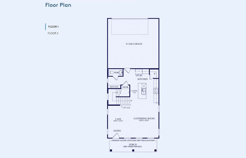 Norman Floor Plan, Quick Move-In Home, Floor 1