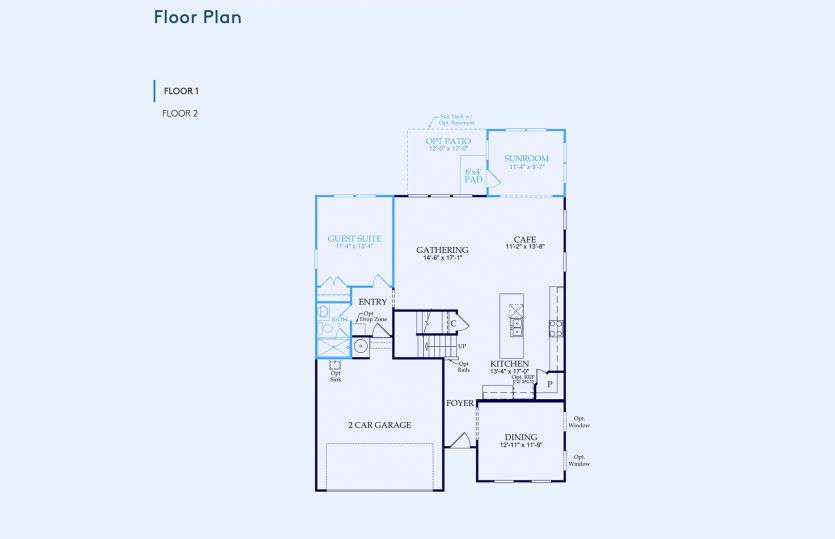 Murphy Floor Plan, Quick Move-In Home, Floor 1