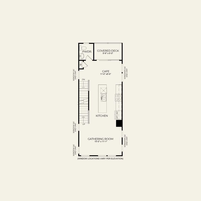 Second Floor 3 br / 3 ba