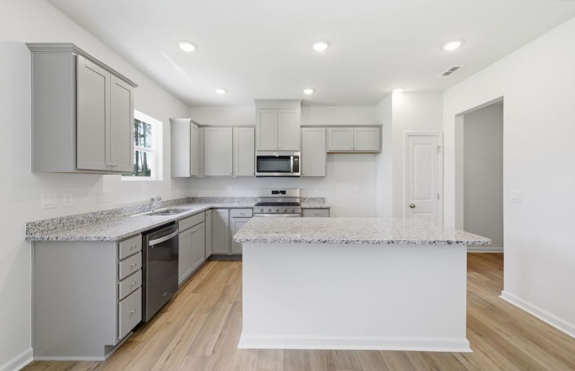 Aspire - #010 Kitchen with plenty of Prep Space & Eat-In Island