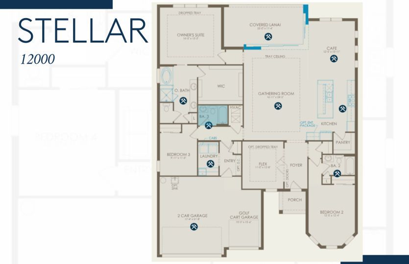 Stellar 12000 Floorplan
