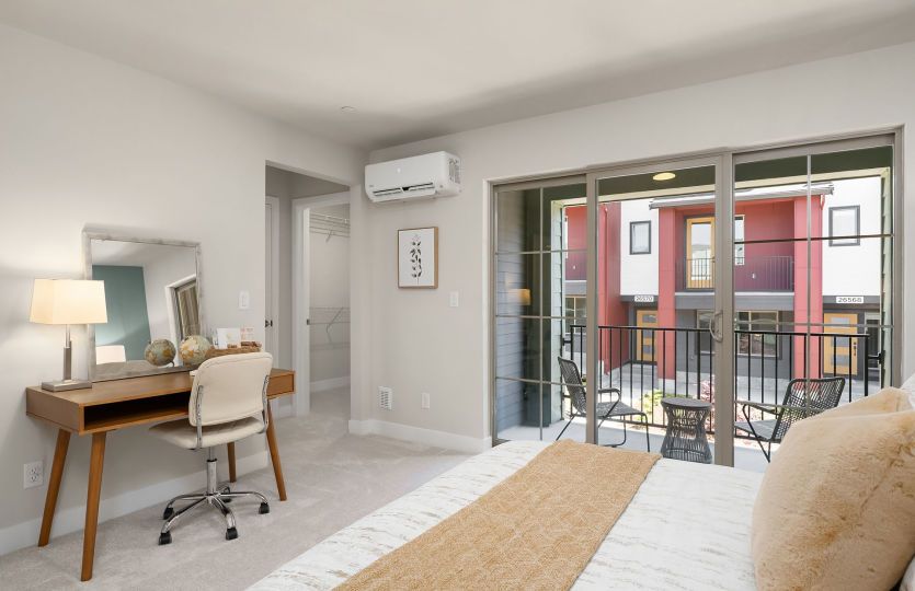 Secondary Bedroom with Private Deck