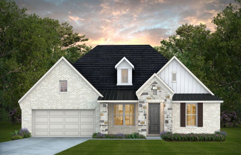Elevation FC201 - Exterior Color Package: Caddo Mills