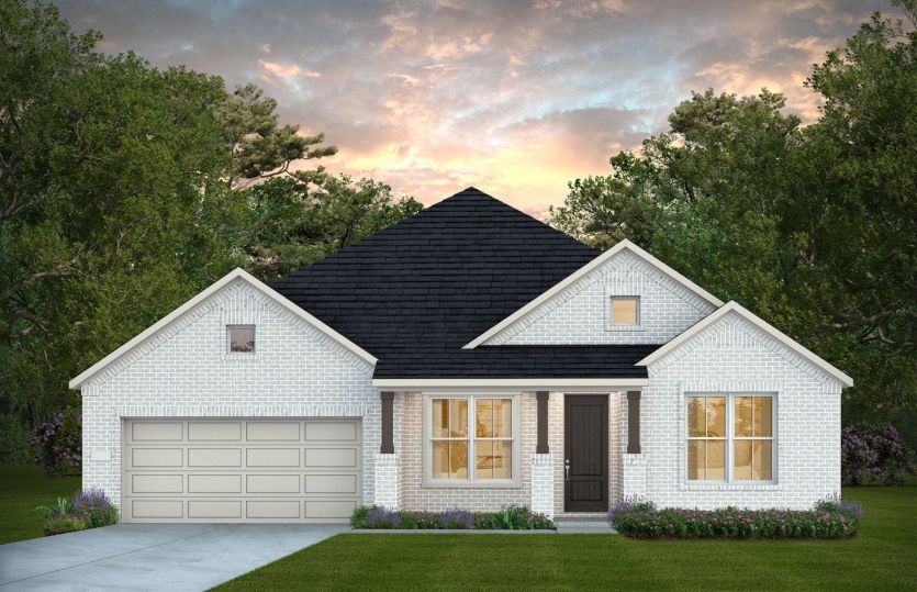 Elevation LS201 - Exterior Color Package: Mineral Wells