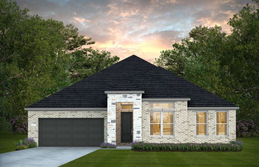 Elevation TR201 - Exterior Color Package: Rockdale