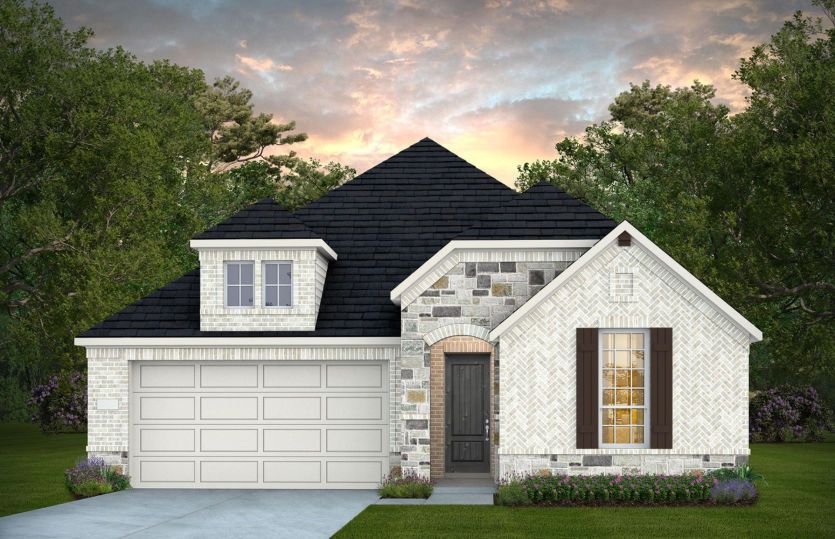 Elevation LS201 - Exterior Color Package: Caddo Mills