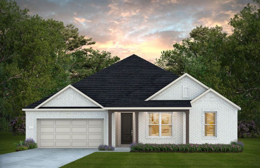 Elevation LS201 - Exterior Color Package: Mineral Wells
