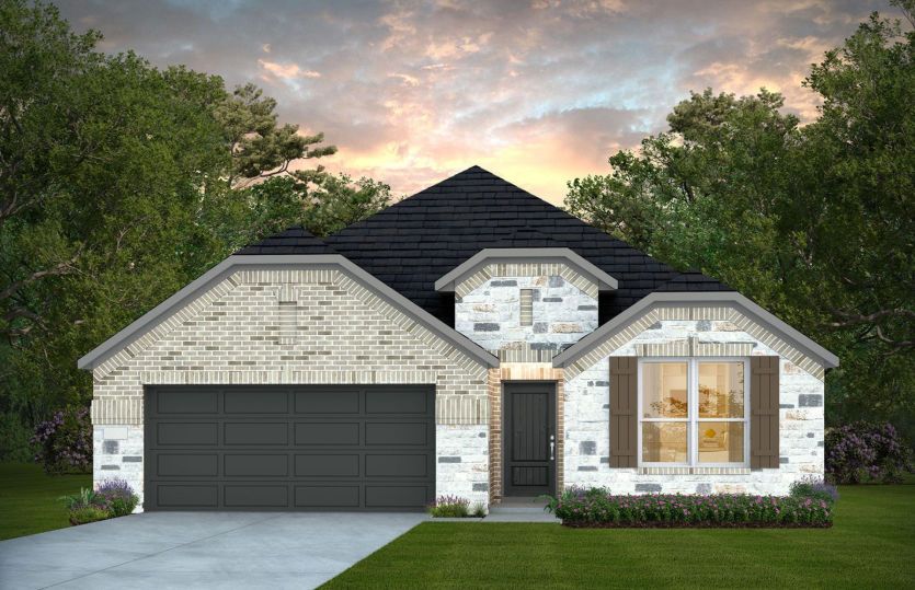 Elevation D - Exterior Color Package: Rockdale