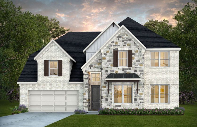 Elevation FC201 - Exterior Color Package: Caddo Mills