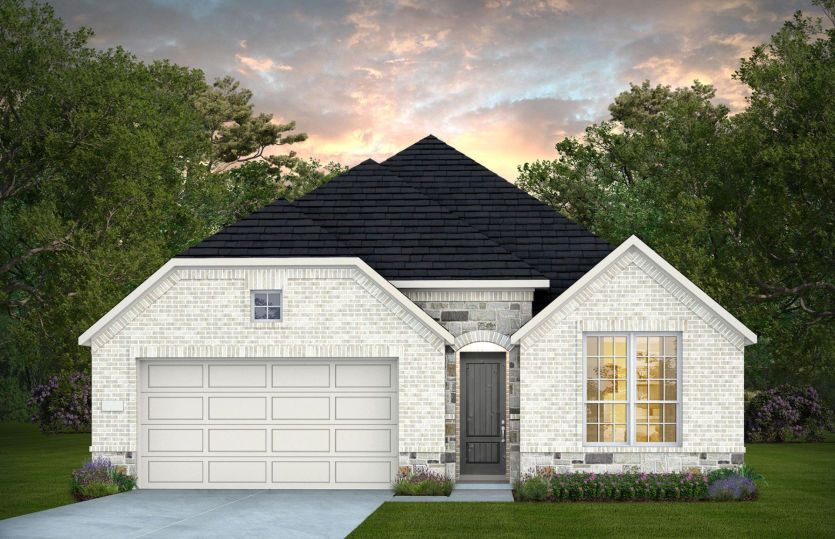 Elevation LS201 - Exterior Color Package: Caddo Mills