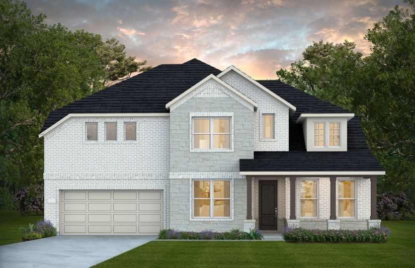 Elevation LS201 - Exterior Color Package: Mineral Wells
