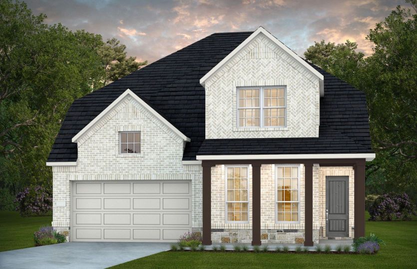 Elevation LS201 - Exterior Color Package: Caddo Mills