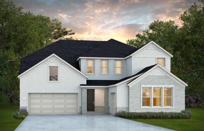 Elevation LS201 - Exterior Color Package: Mineral Wells
