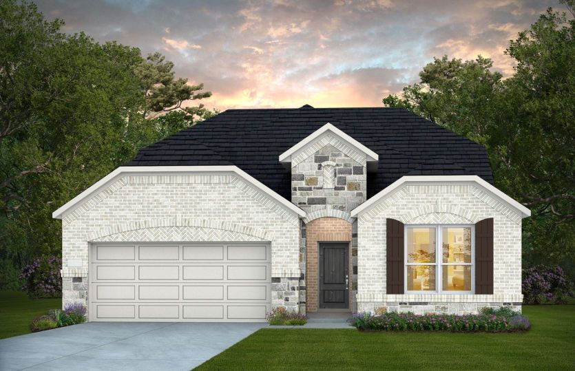 Elevation C - Exterior Color Package: Caddo Mills