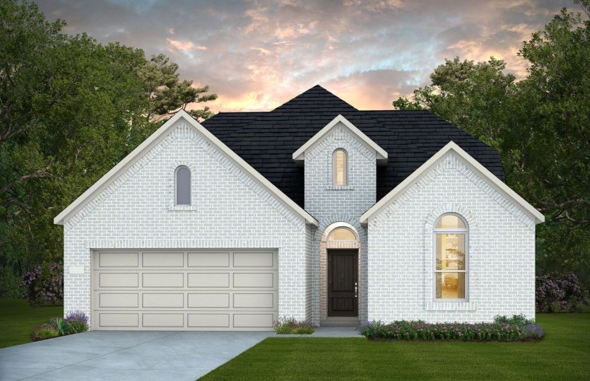 Elevation E - Exterior Color Package: Mineral Wells