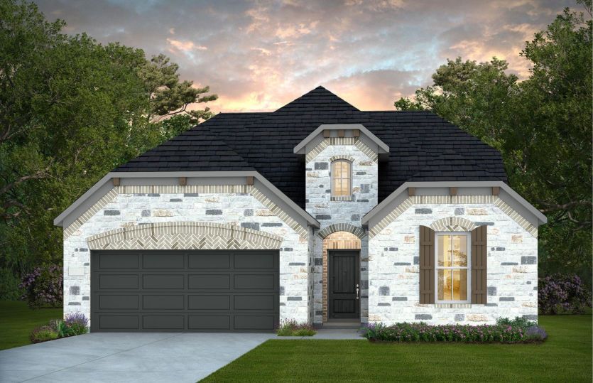 Elevation F - Exterior Color Package: Rockdale