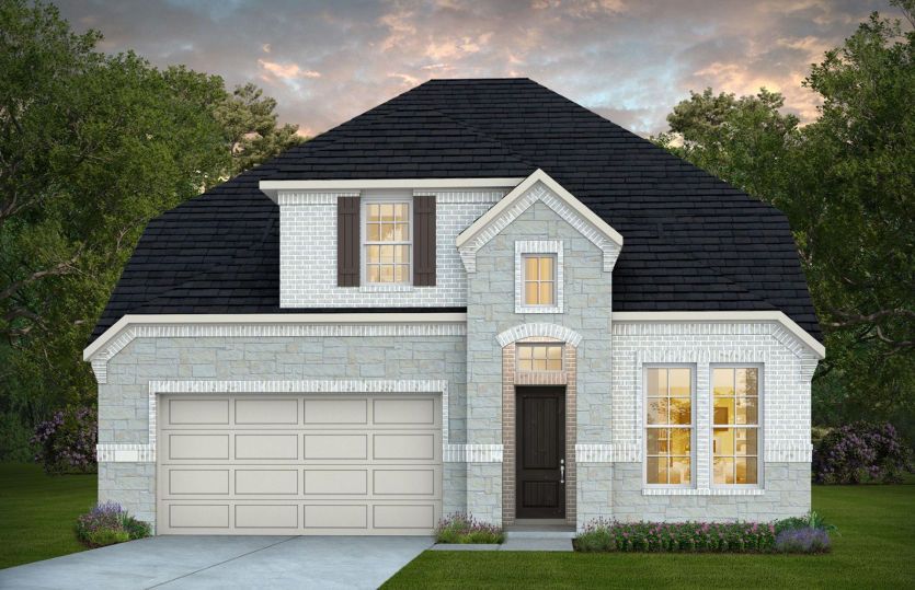 Elevation LS201 - Exterior Color Package: Mineral Wells