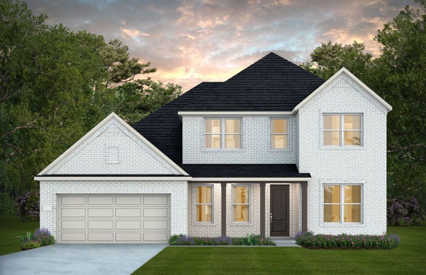 Elevation LS201 - Exterior Color Package: Mineral Wells