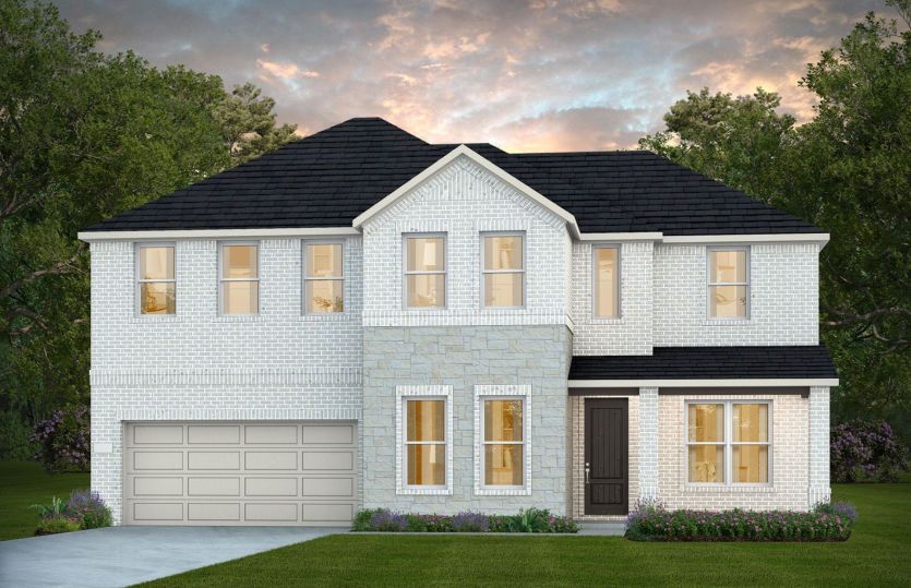 Elevation LS201 - Exterior Color Package: Mineral Wells