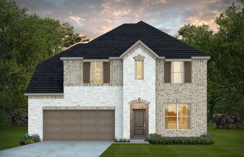 Elevation D - Exterior Color Package: Gladewater