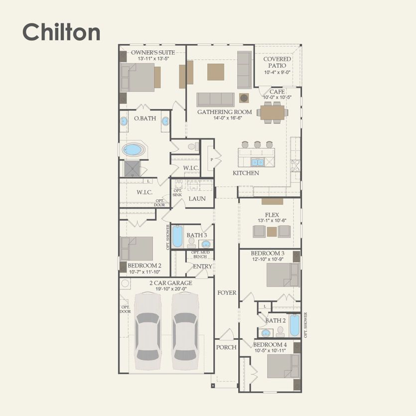 First Floor 4 br / 3 ba