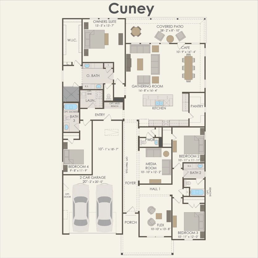 First Floor 4 br / 3.5 ba