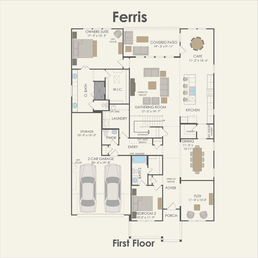 First Floor 4 br / 3.5 ba