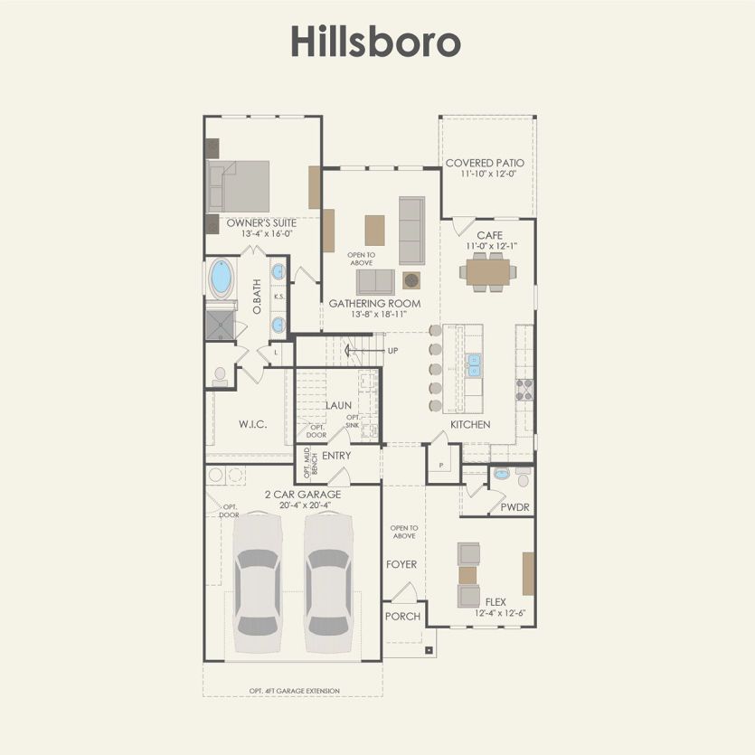 First Floor 4 br / 3.5 ba
