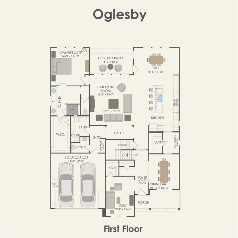 First Floor 4 br / 3.5 ba