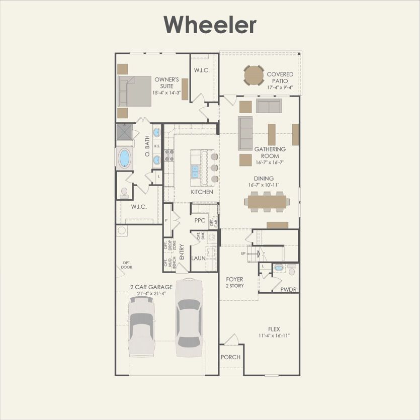 First Floor 4 br / 2.5 ba