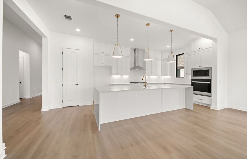 Kitchen Open to the Gathering Space