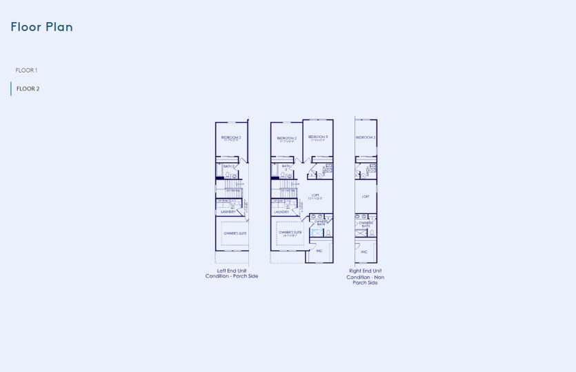 Enclave Floor Plan, Quick Move-in Home, Floor 2