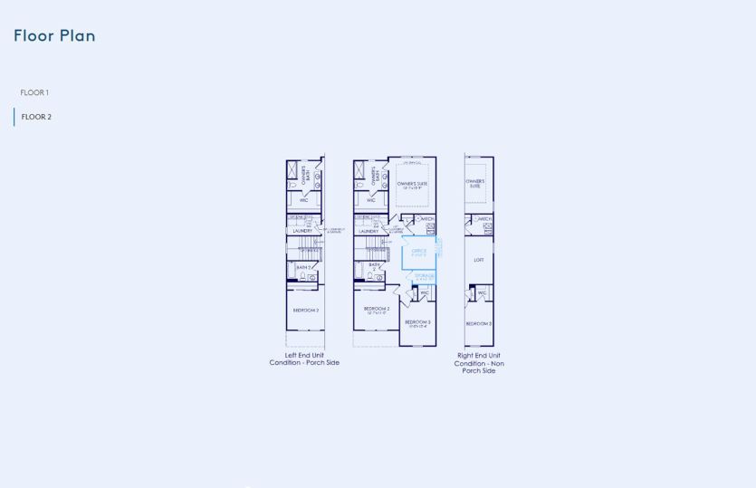 Haven Floor Plan, Quick Move-in Home, Floor 2