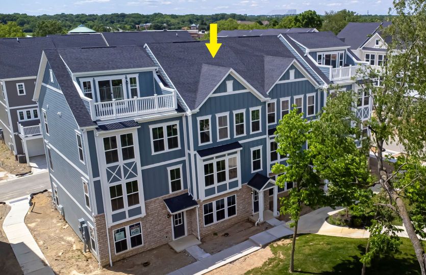 Aerial View of the Home