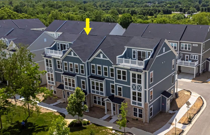 Aerial View of the Home